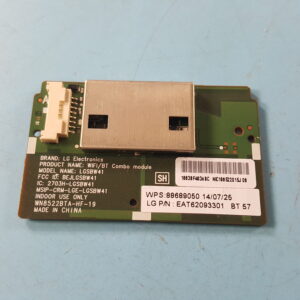 LG EAT62093301 Wireless/Wifi/Bluetooth Adapter Module