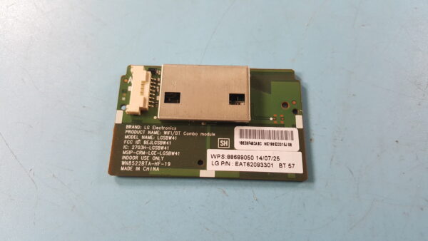 LG EAT62093301 Wireless/Wifi/Bluetooth Adapter Module