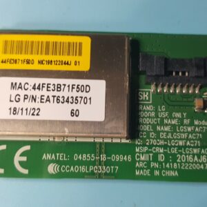 LG EAT63435701 Wi-Fi Module