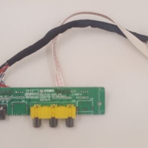 Coby 002-FV32-25M2-E1R AV Input Side Board (TFDVD3225E-AV)