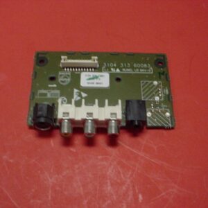 Philips 42pf9956/37 Side I/o A/v Svid Input Board 3104 313 60083