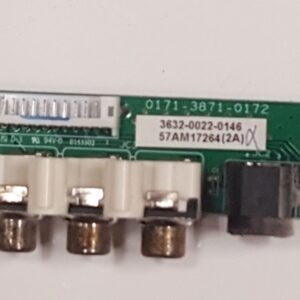 Vizio 3632-0022-0146 (0171-3871-0172) Side AV Input