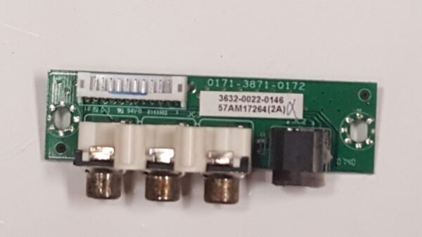 Vizio 3632-0022-0146 (0171-3871-0172) Side AV Input