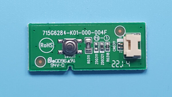 Vizio 715G6284-K01-000-004F (KEPFTXA1) Power Button