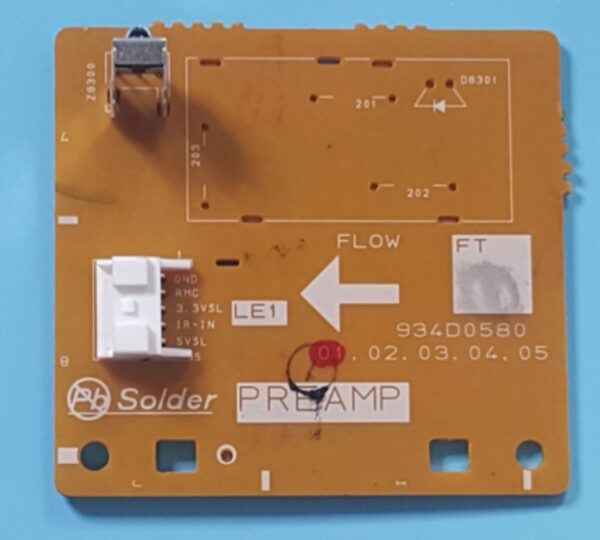 Mitsubishi 934D058001 Preamp Board