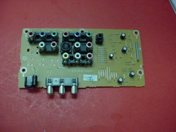 Sylvania TV LC370SS8 AV Input Board PCB PN: BA71F0F01026-4