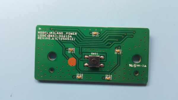 Samsung BN41-00612A Key Controller