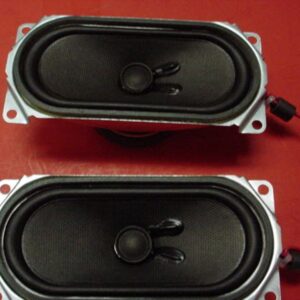 Sylvania TV LC370SS8 2 Speakers (PAIR)