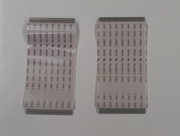 Toshiba 46L5200U1 T-Con Board To Screen Board LVDS Cables